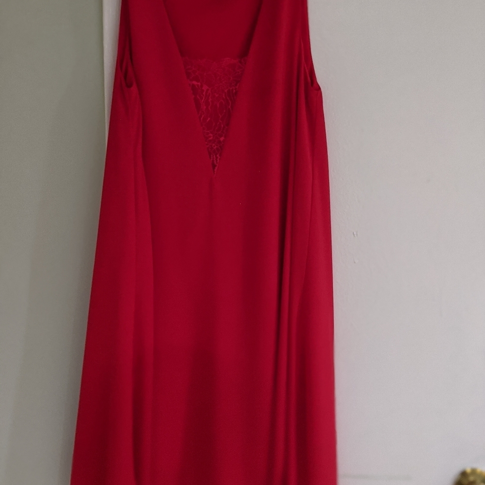 BCBGmaxAzria Red Swing dress